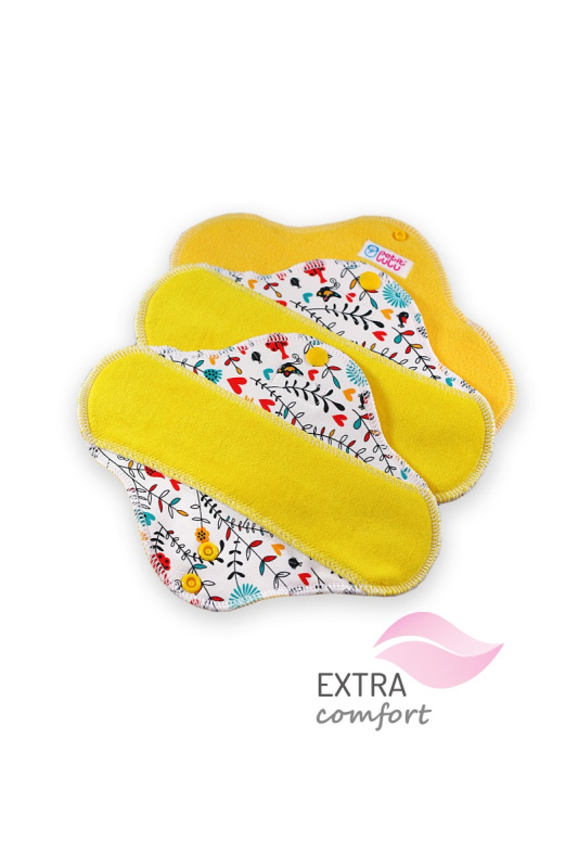 Petit Lulu s.r.o. Luční kvítí - látková vložka STANDARD (SLIM) - Látková vložka STANDARD 3 ks