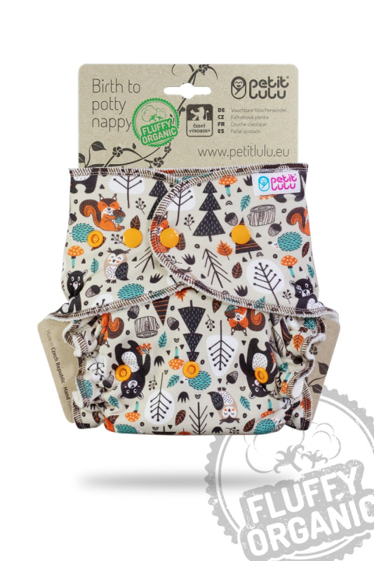 Petit Lulu s.r.o. Kamarádi z lesa - maxi noční plena pat