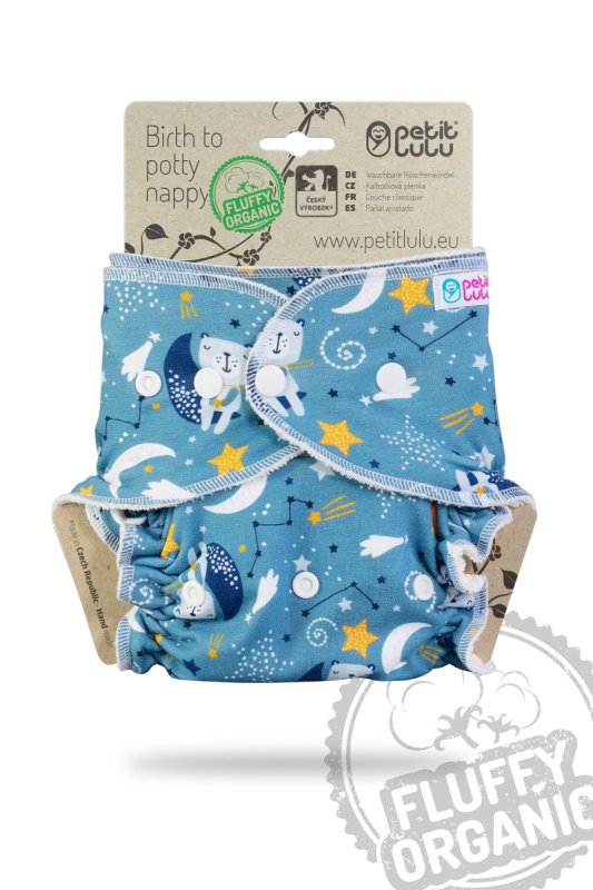 Petit Lulu s.r.o. Medvídci na měsíci - maxi noční plena pat