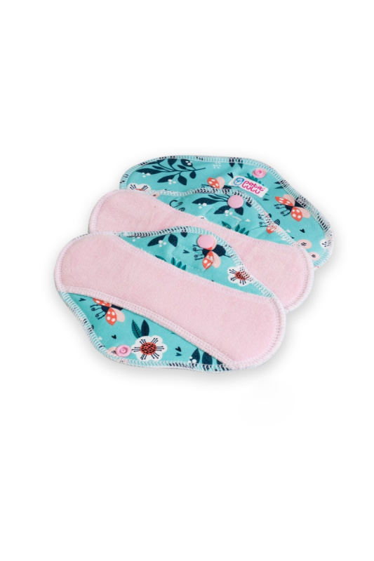 Petit Lulu s.r.o. Berušky na louce -  látková vložka SLIP (CLASSIC) - Látková vložka SLIP 3 ks