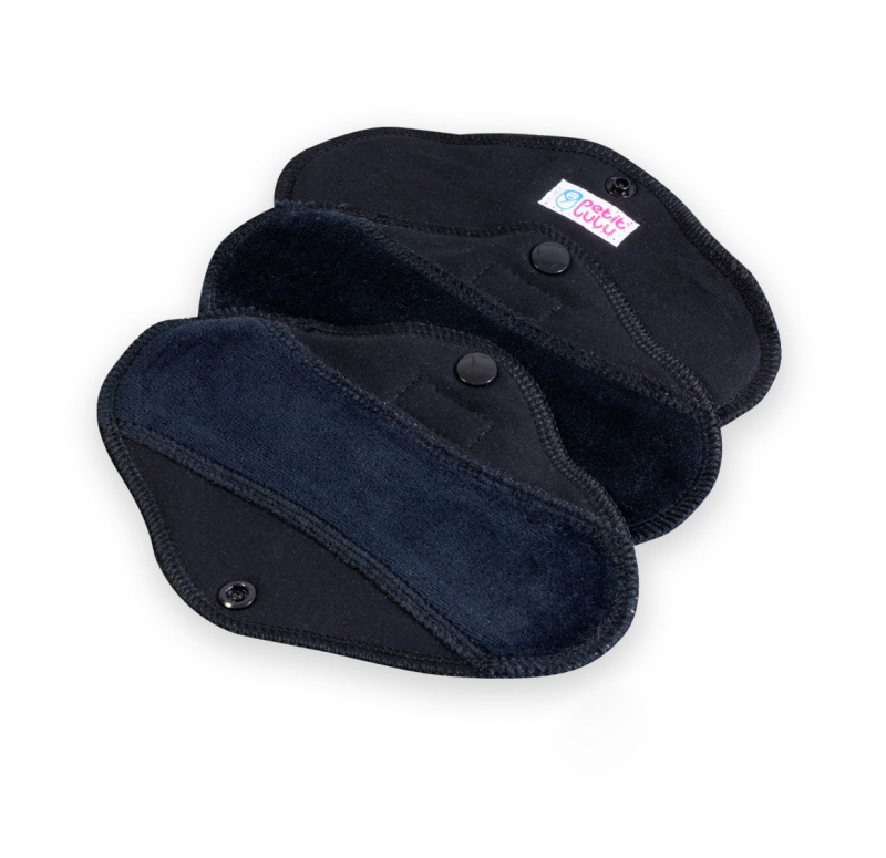 Petit Lulu s.r.o. Černá - látková vložka SLIP (SLIM) - Látková vložka SLIP 3 ks