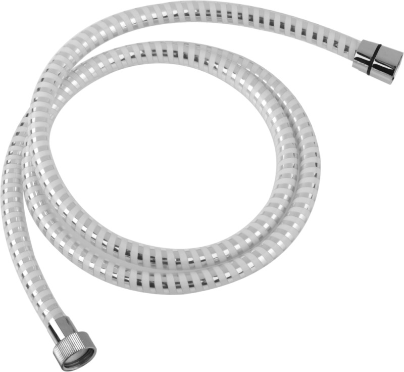 JB Sanitary Sprchová hadice 150 cm, bílá - chrom HS 04