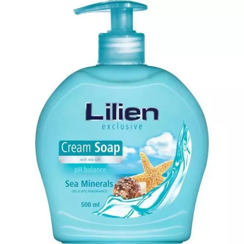 Lilien - tekuté mýdlo - Sea Minerals, 500 ml