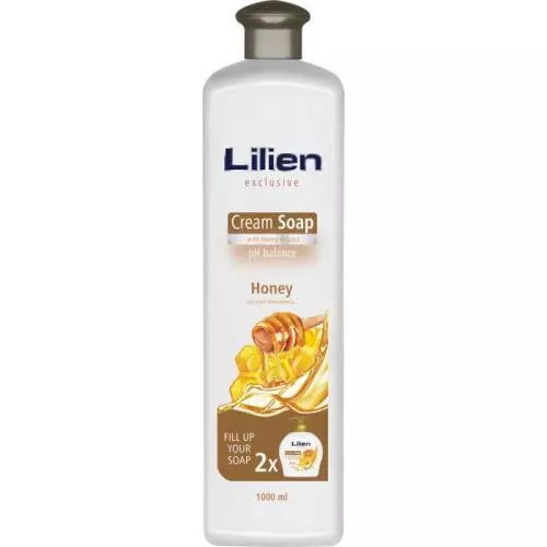 Lilien - tekuté mýdlo - Honey, 1 l