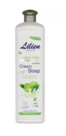 Lilien - tekuté mýdlo - Olive Milk, 1 l