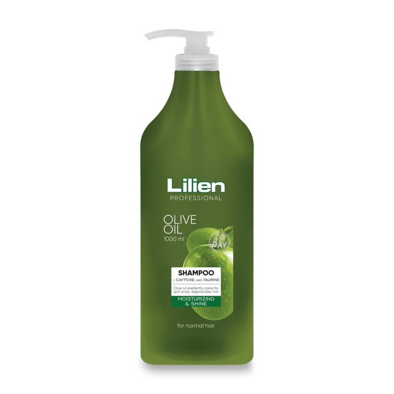 Lilien - šampon pro normální vlasy - s olivovým olejem, 1000 ml