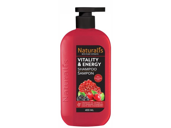 Naturalis Šampon Vitality & Energy 400 ml