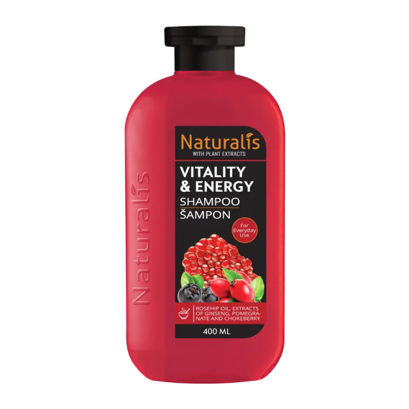 Naturalis Šampon Vitality & Energy 400 ml