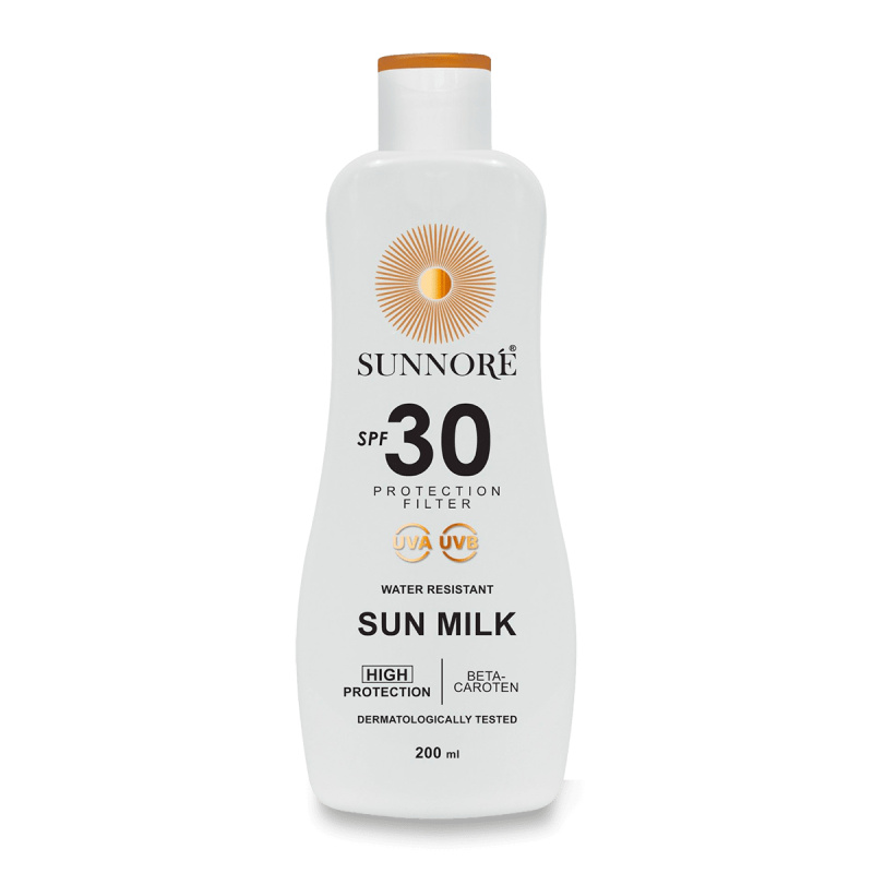 SUNNORÉ Sun milk SPF 30 opalovací mléko 200 ml