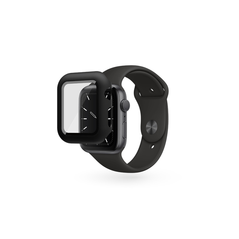 Kryt pro Apple Watch 4/5/6/SE (44 mm) iSTYLE - černý