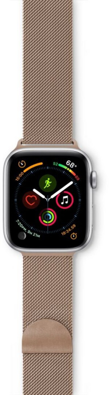 Milánský řemínek Epico pro Apple Watch 42/44/45/49 mm - zlatý