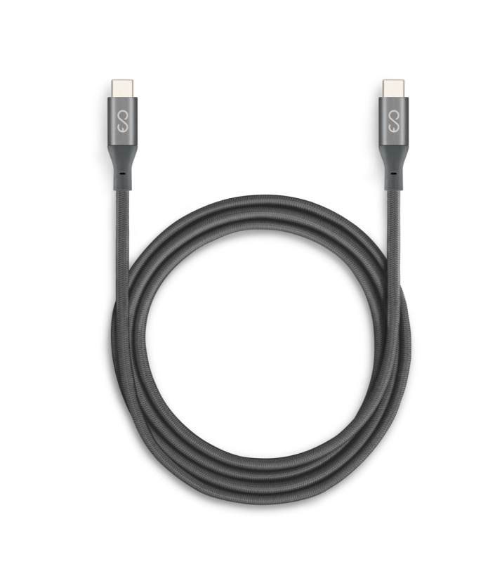 Odolný napájecí kabel USB-C  1,8m Epico - vesmírně šedý