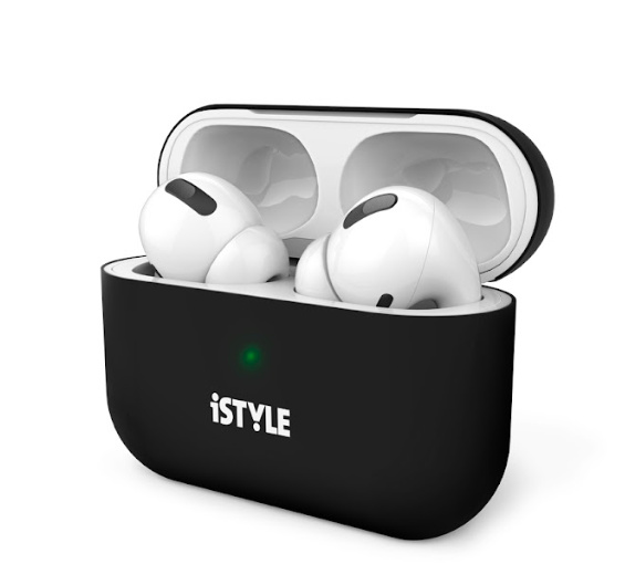 Silikonový obal na AirPods 3. generace iSTYLE - černý