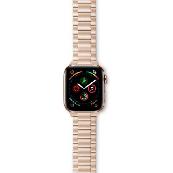 EPICO WATCH STRAP - METAL Apple Watch 42/44/45 mm starlight Hvězdně bílá