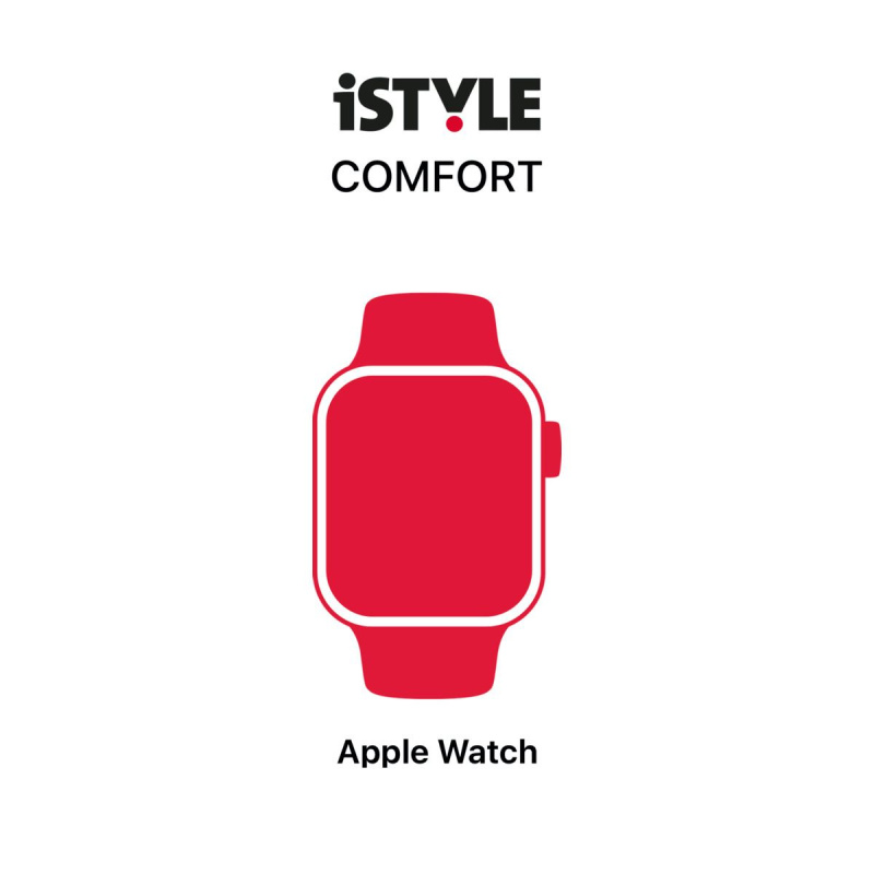 iSTYLE Comfort s FLEXI ochranným sklem na Apple Watch 7 - 45 mm