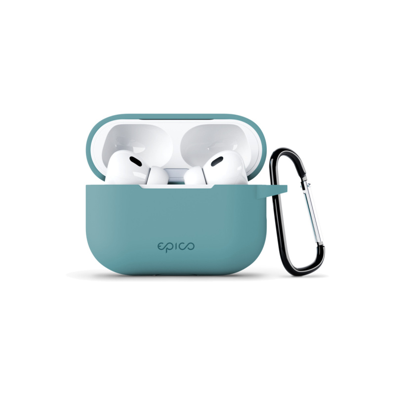 Silikonové outdoor pouzdro pro AirPods Pro 2. gen Epico - zelené