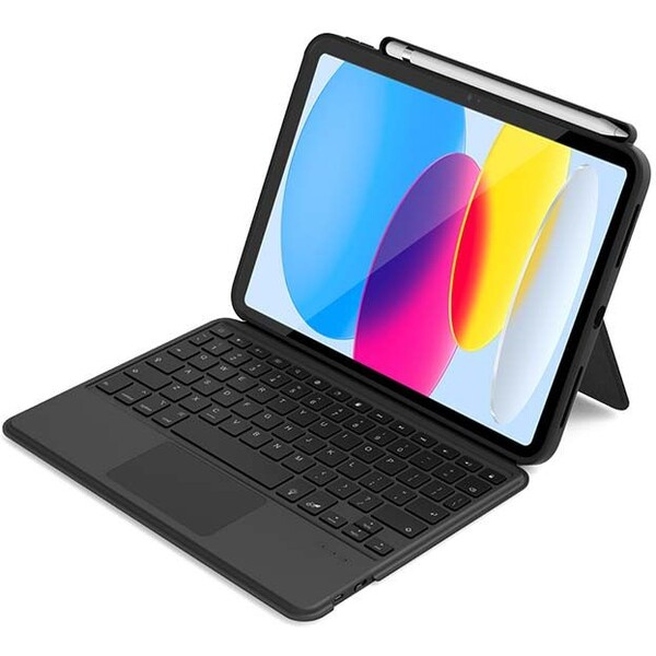 EPICO pouzdro s klávesnicí pro iPad 10,9" 2022 (HU) černá Černá