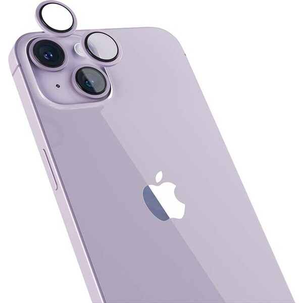 EPICO ochranné sklíčko na kameru Apple iPhone 14 / 14 Plus fialové Fialová