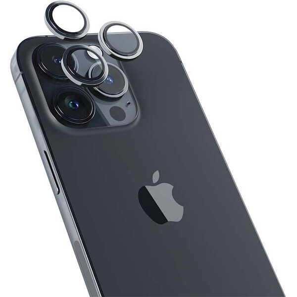 EPICO ochranné sklíčko na kameru Apple iPhone 14 Pro / 14 Pro Max vesmírně černé Černá