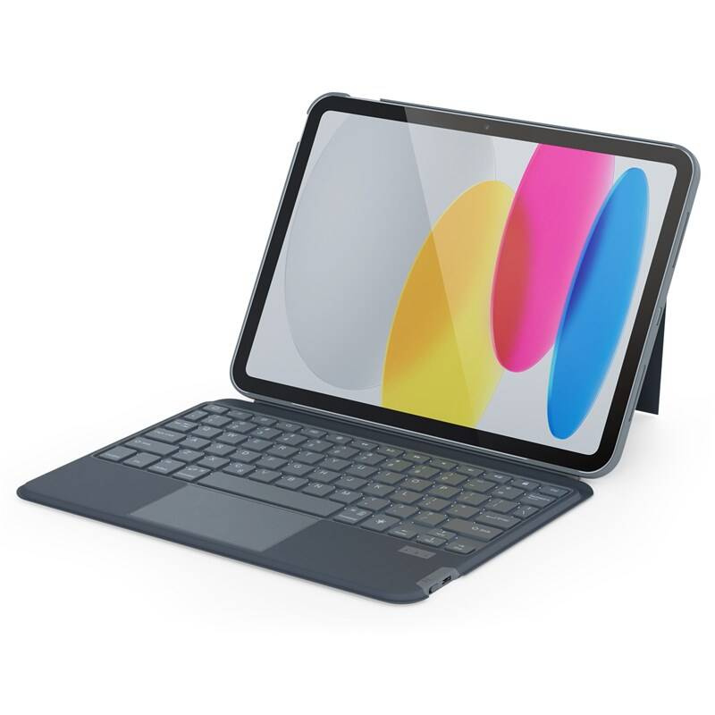 EPICO pouzdro s klávesnicí pro Apple iPad Air 11" (2024) (qwerty) šedé Šedá