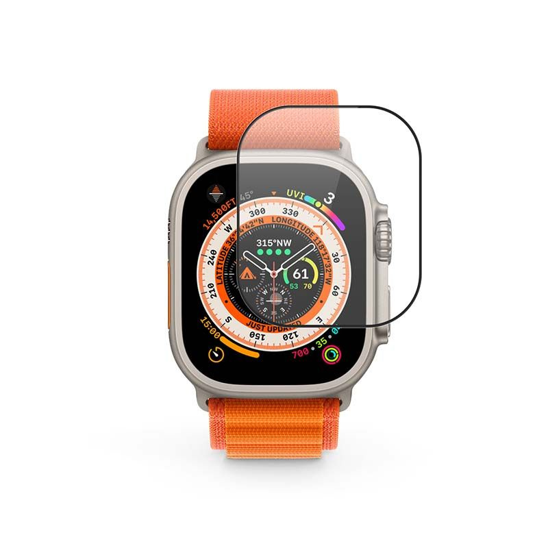 Ochranné sklo pro Apple Watch Ultra 49 mm iSTYLE EDGE TO EDGE GLASS K-PL73812151300002
