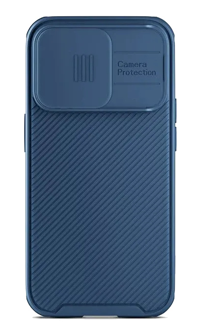 Spello odolný magnetický kryt s ochranou čoček fotoaparátu pro iPhone 15 modrý
