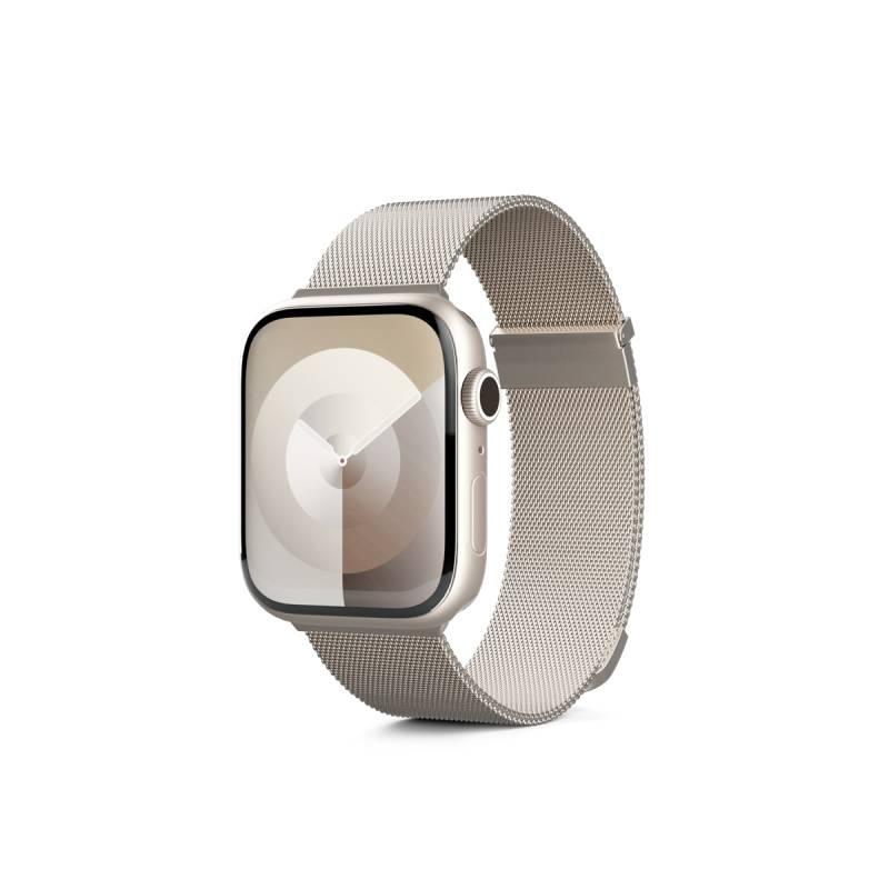 Milánský řemínek Epico pro Apple Watch 38/40/41 mm - hvězdně bílý