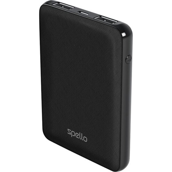 Spello Pocket Powerbanka, 5000mAh černá