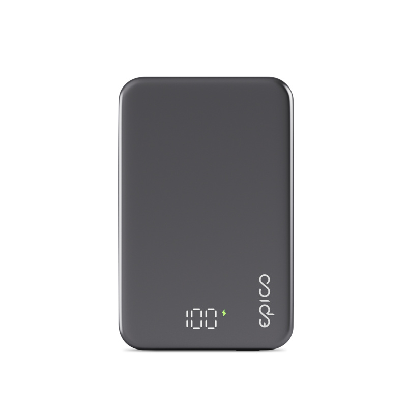 Hliníková powerbanka Epico Mag+ 10 000 mAh - vesmírně šedá
