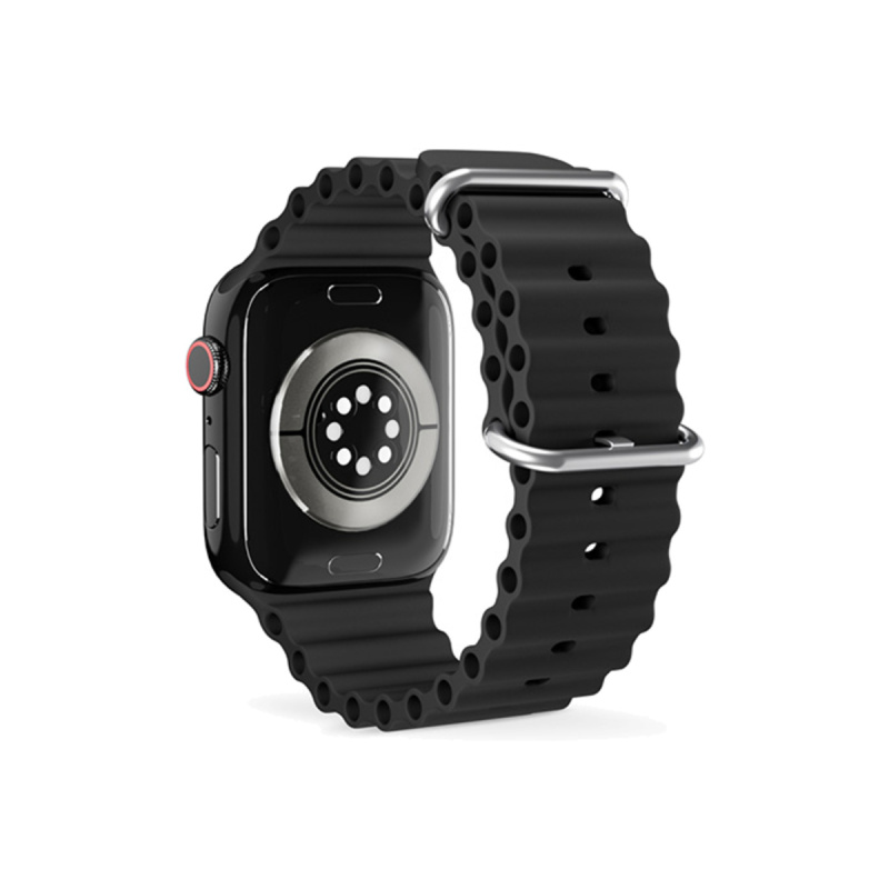 Řemínek pro Apple Watch 38/40/41 mm Epico Watch Strap Ocean - černý