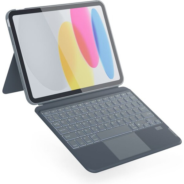 EPICO pouzdro s klávesnicí pro iPad 10,9" 2022 (slovenština) šedé