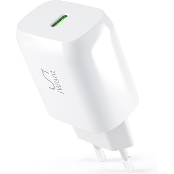 iWant 30W PD Charger 3.0 bílá Bílá