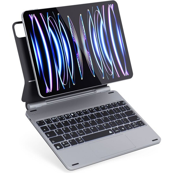 Bezdrátová klávesnice pro Apple iPad Pro 13" M4 Epico Aluminium Keyboard Case CZ