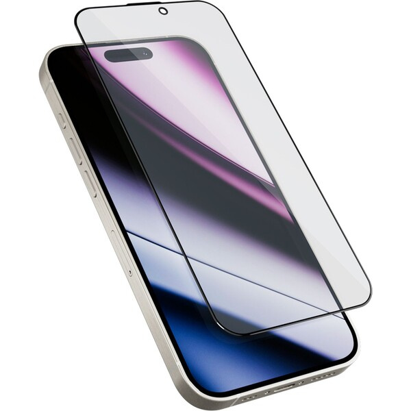 Epico AntiBlue tvrzené sklo 3D pro iPhone 16 Pro s instalačním rámečkem Čirá