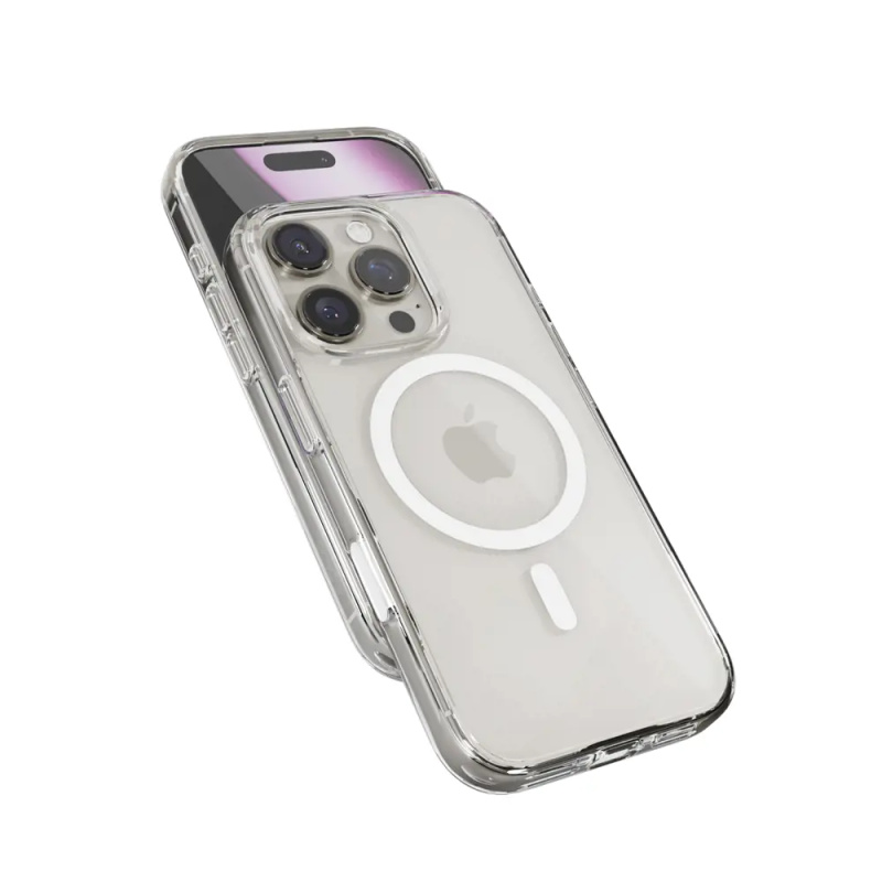 Epico Mag+ Hero Case iPhone 16 Pro - transparentní 91010101000004