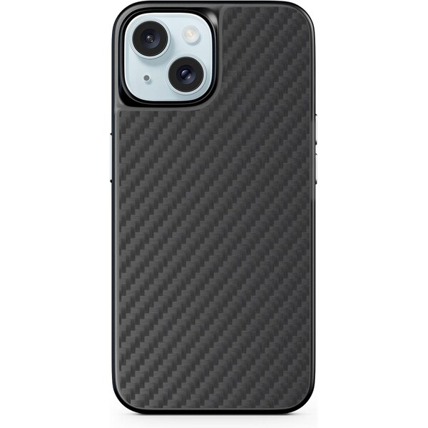 Epico Mag+ Hybrid Carbon kryt pro iPhone 16 černá Černá