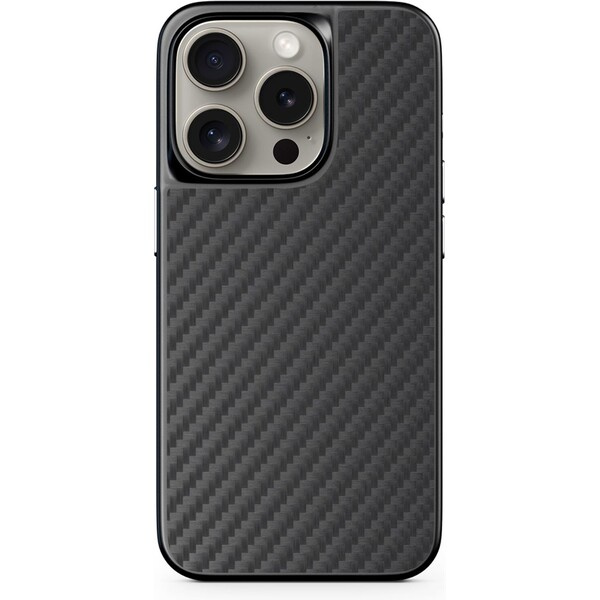 Epico Mag+ Hybrid Carbon kryt pro iPhone 16 Pro Max černá Černá