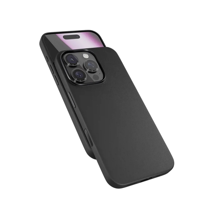Epico Mag+ Leather kryt pro iPhone 16 Pro Max černá Černá