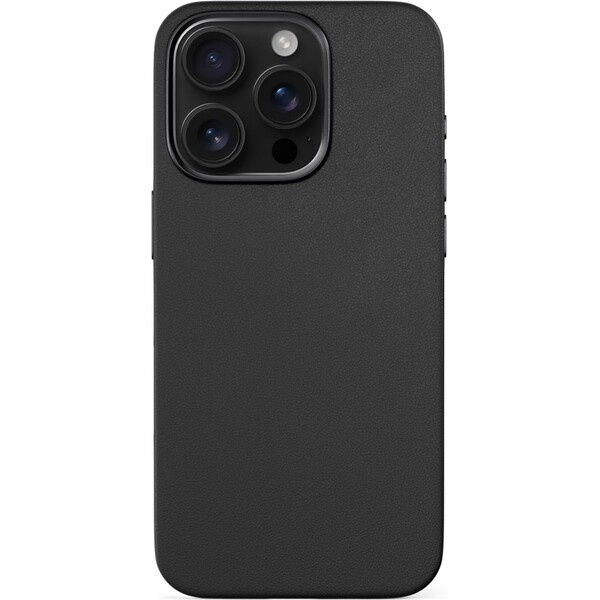 Epico Mag+ Leather kryt pro iPhone 16 Pro černá Černá