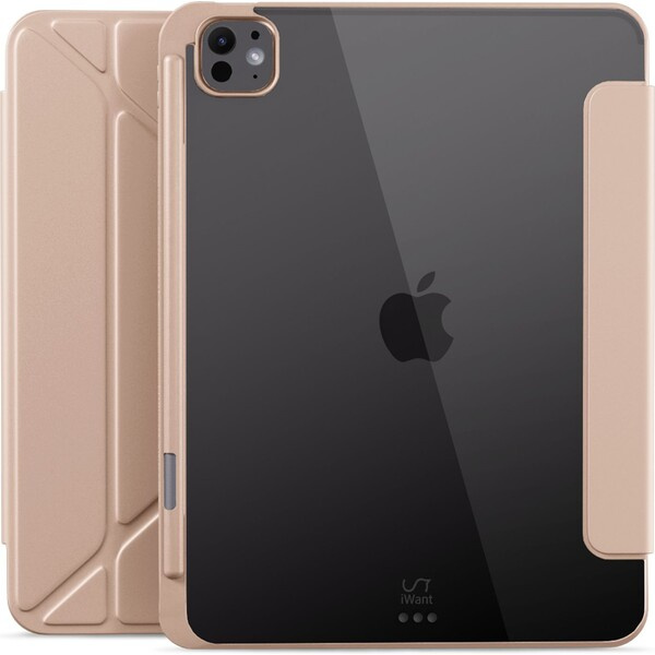 iWant Hero flipové pouzdro Apple iPad Pro 11" (2024) růžové Růžová