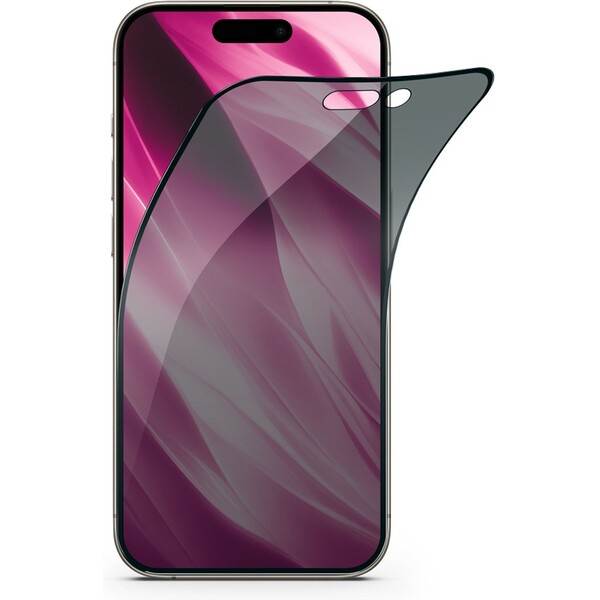 iWant Privacy FlexiGlass 2,5D privátní tvrzené sklo iPhone 16 / 15 Čirá
