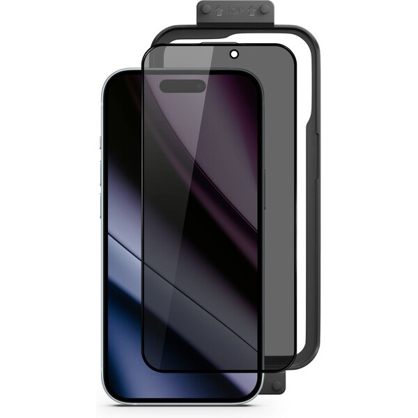 Epico Privacy Glass 3D for iPhone 16 s instalačním rámečkem 90812151300014