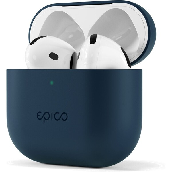 Epico silikonový kryt pro Airpods 4 tmavě modrý Tmavě modrá