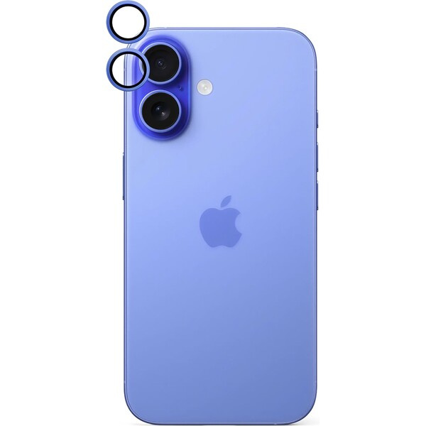 iWant ochrana čoček na kameru Apple iPhone 16/16 Plus ultramarínová Ultramarínová