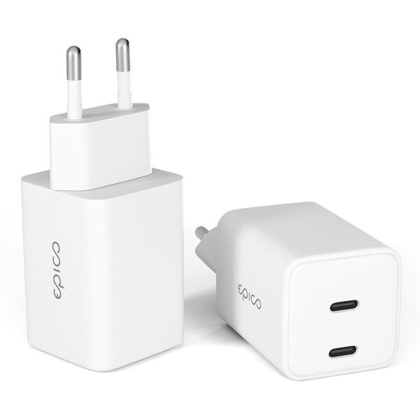 Epico UltraBoost EA30 45W GaN síťový adaptér bílý Bílá