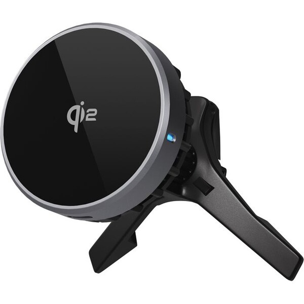Spello ForceDrive Qi2 Cooling magnetická bezdrátová nabíječka do auta černá