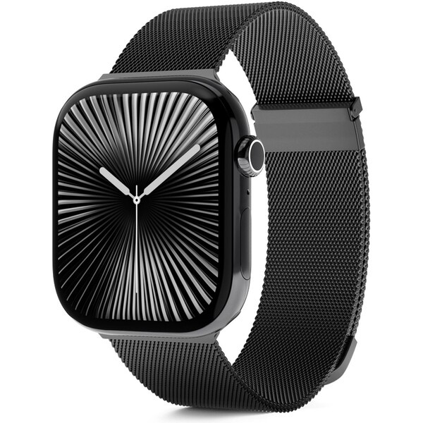 iWant Watch řemínek Milanese+ pro Apple Watch 42/41/40/38mm vesmírně šedá Vesmírně šedá