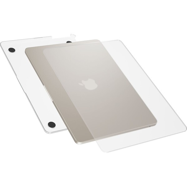 Epico Slim kryt pro Macbook Air 13" 2018/2020 matně transparentní Čirá