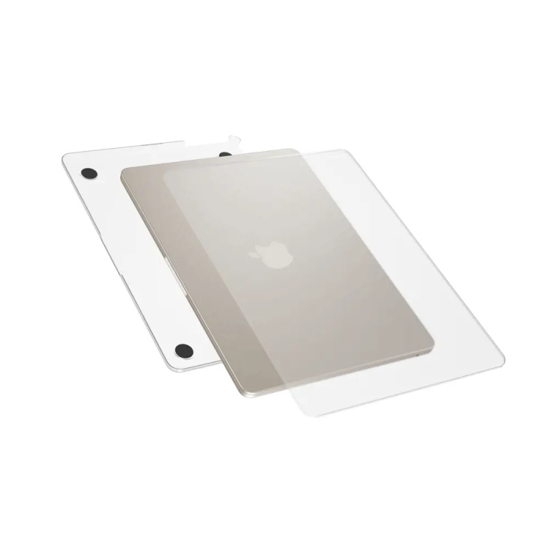 Epico Slim kryt pro Macbook Air 13,6" M2/M3/M4 matně transparentní Čirá
