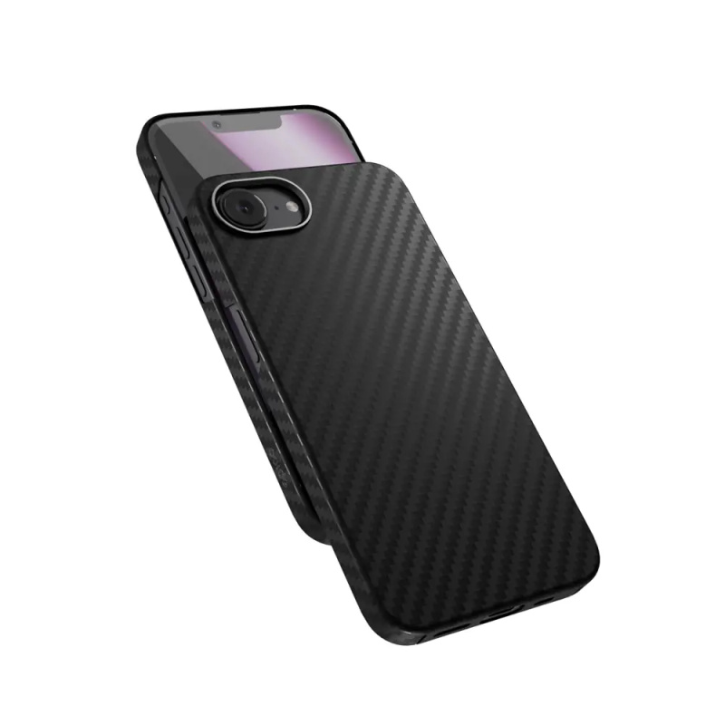 Epico Mag+ Carbon kryt pro iPhone 16e černý Černá